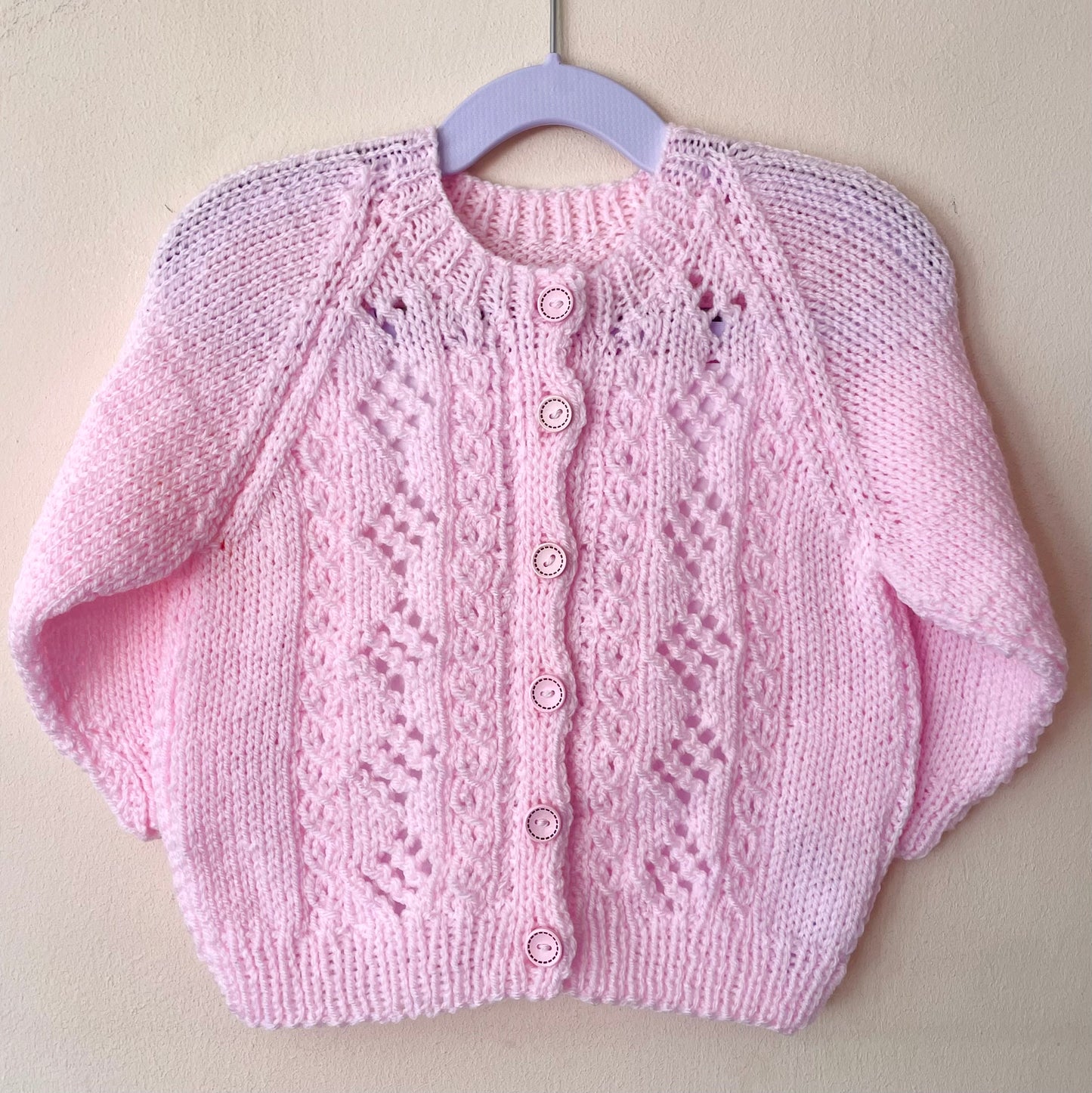 "Believe” Handmade Cardigan Size Approx 2-3 Years