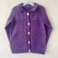 "Little Witches Club” Handmade Cardigan Size Approx 4-5 Years