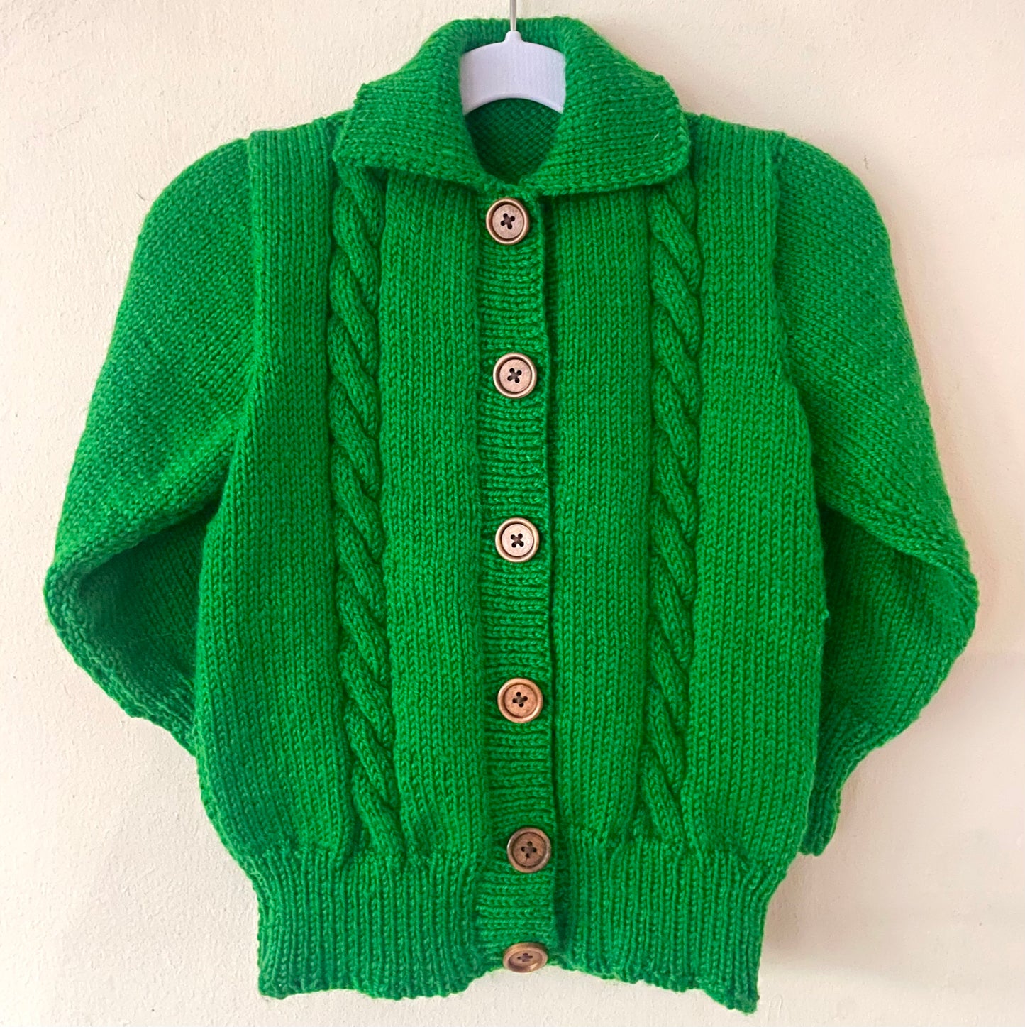 "JOY” Handmade Cardigan Size Approx 1.5-3 Years
