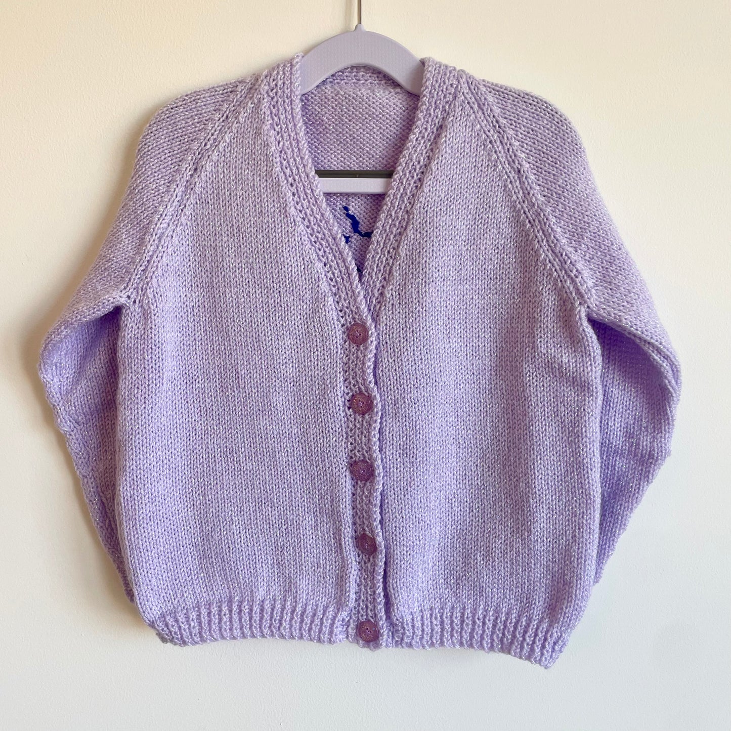 "What's Up Duck?” Handmade Cardigan Size Approx 4-6 Years