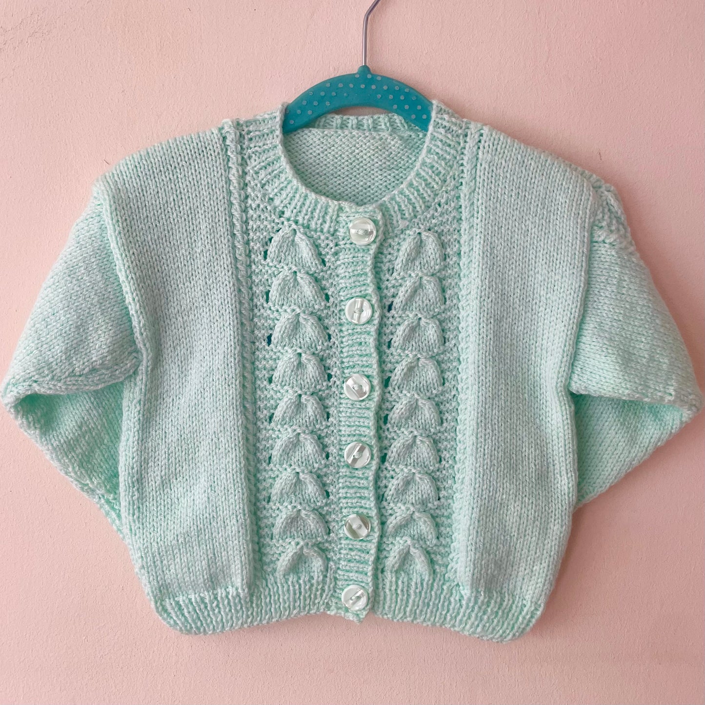 "Cute As Can Bee” Handmade Cardigan Size Approx 1.5-2.5 Years