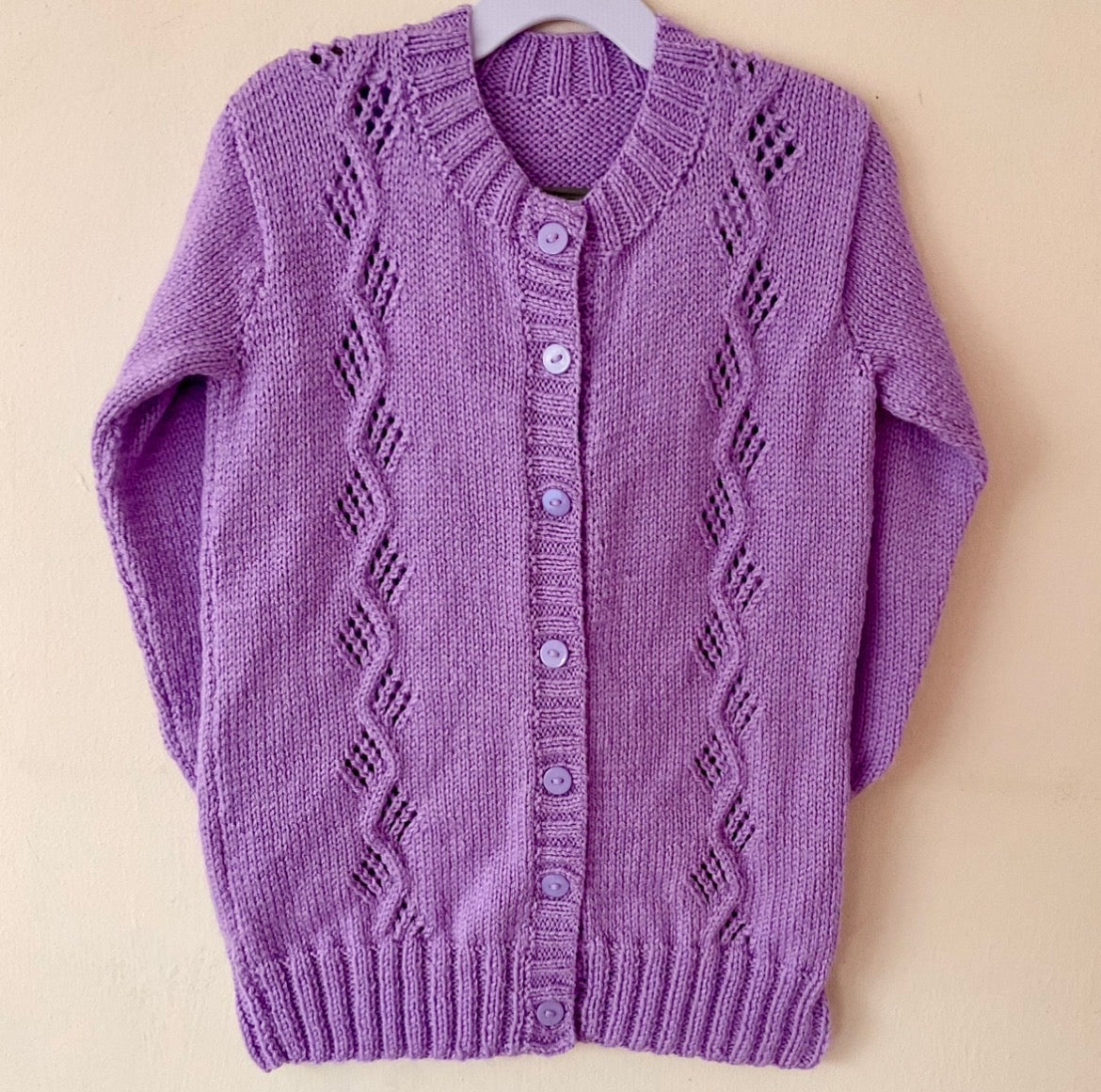"Witches Wardrobe" Handmade Cardigan Size Approx 5-7 Years