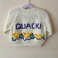 “QUACK!” Handmade Cardigan Size Approx 1-3 Years