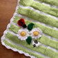 Handmade Bee and Ladybird Pram Blanket