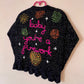 "Baby You're A Firework" Handmade Cardigan Size Approx 3-4 Years