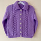 "Make Waves” Handmade Cardigan Size Approx 3-5 Years
