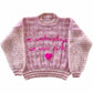 "On Wednesdays We Wear Pink" Handmade Adult Jumper Size Medium