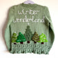 "Winter Wonderland" Handmade Jumper Size Approx 4-5 Years