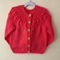 “Swan Lake” Handmade Cardigan Size Approx 3-5 Years