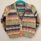 “Pumpkin Season” Handmade Cardigan Size Approx 1.5-2.5 Years