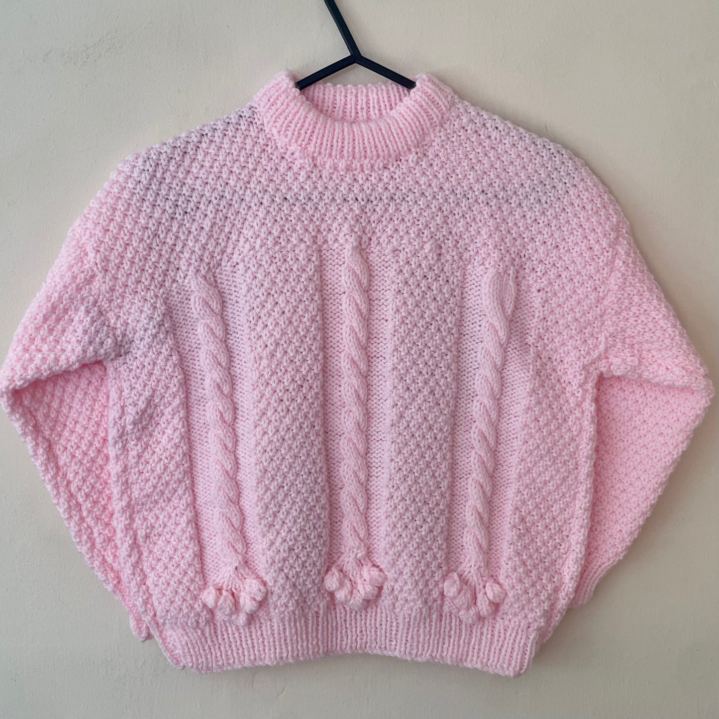 "SHAKE IT OFF Handmade Jumper Size Approx 6-8 Years