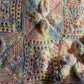 Large Rainbow Floral Design Handmade Blanket