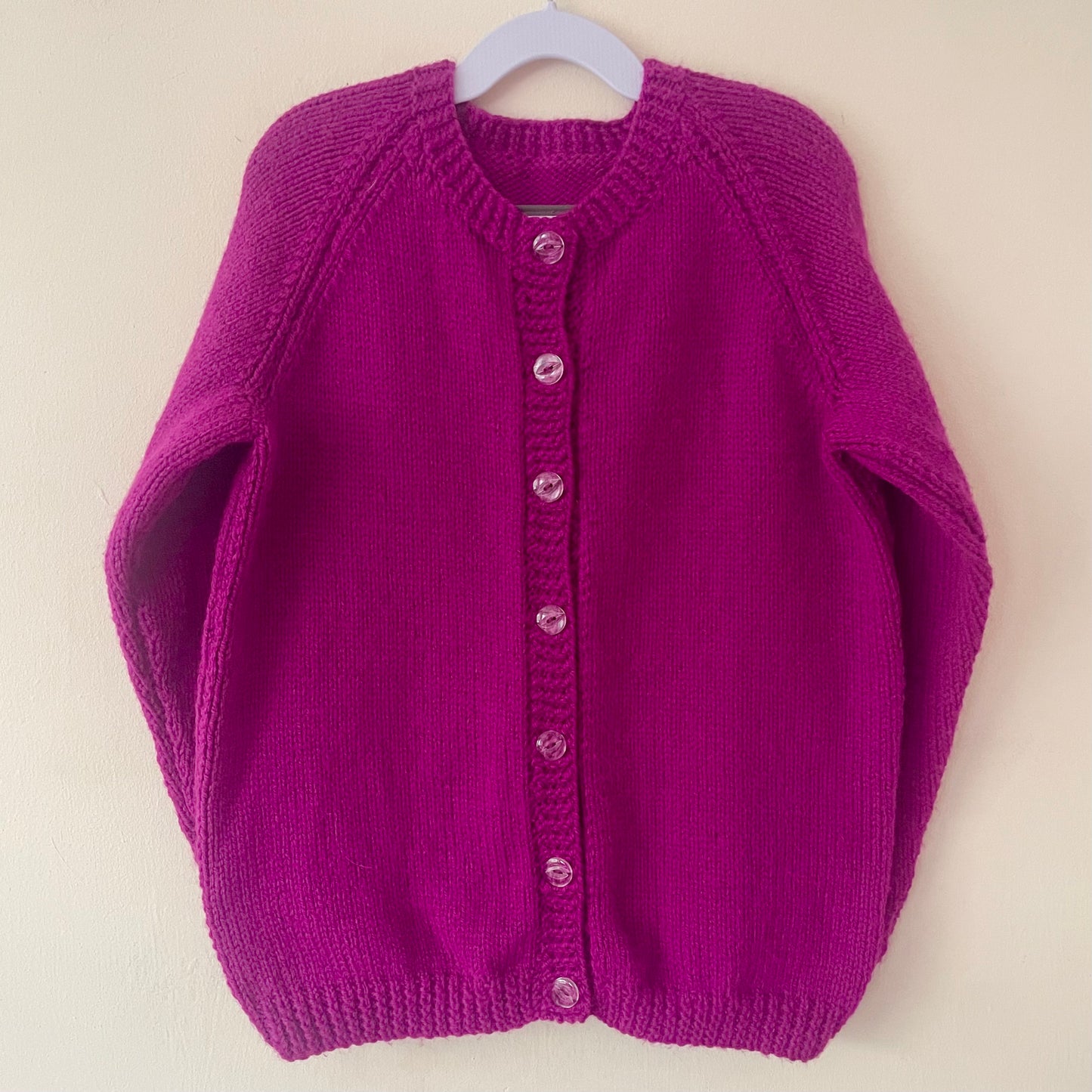 "Hocus Pocus" Handmade Cardigan Size Approx 7-9 Years