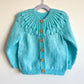 "Les Fleurs” Handmade Cardigan Size Approx 3-4 Years