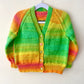 "Bloom” Handmade Cardigan Size Approx 3-4 Years