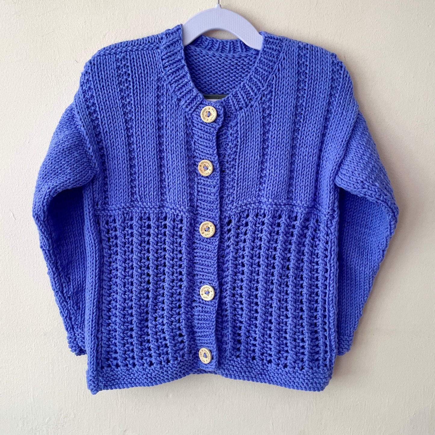 “One In A Melon” Handmade Cardigan Size Approx 3-5 Years
