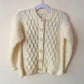 “Capyccino” Handmade Cardigan Size Approx 3-5 Years