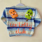 "Ice Lolly Club” Handmade Cardigan Size Approx 1-2 Years