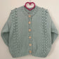 "Puddle Jumper" Handmade Cardigan Size Approx 4-6 Years