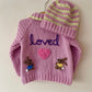 "Loved" Handmade Bunnies Cardigan Size Approx 1-2 Years