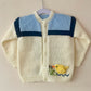 "Quack Quack” Handmade Cardigan Size Approx 1-2 Years