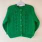 "Dear Santa” Handmade Cardigan Size Approx 3-5 Years