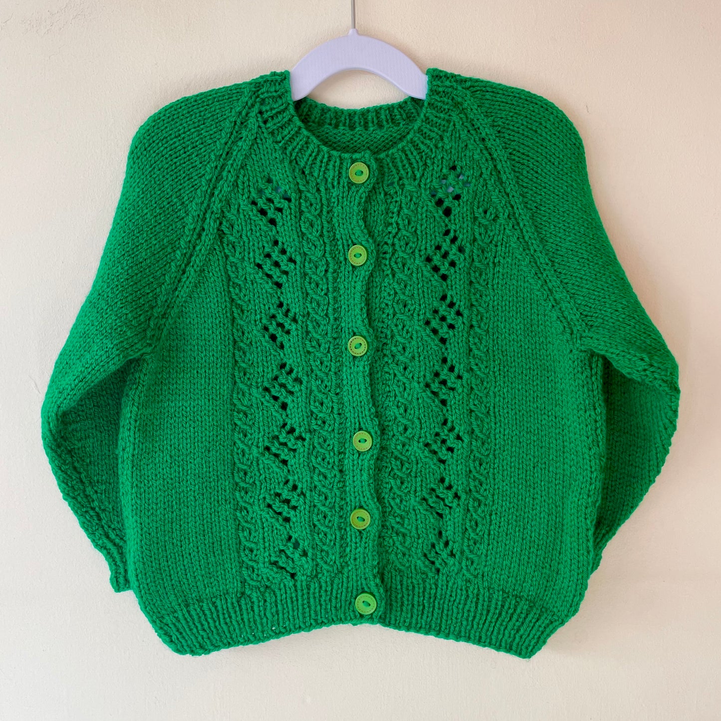 "Dear Santa” Handmade Cardigan Size Approx 3-5 Years