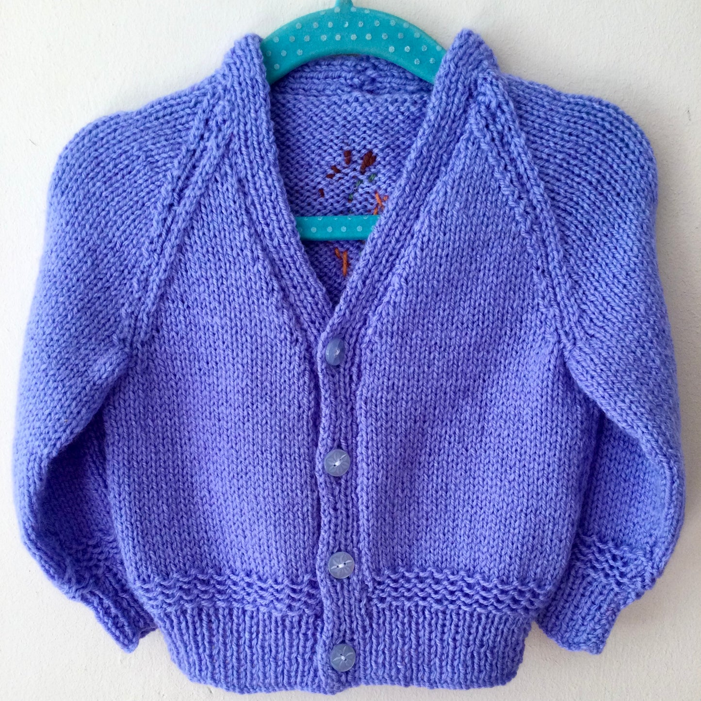 "BOO!” Handmade Cardigan Size Approx 6-18 Months
