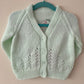 "Sweet One" Handmade Cardigan Size Approx 12-18 Months