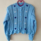 "Love Love Love" Handmade Cardigan Size Approx 3-5 Years