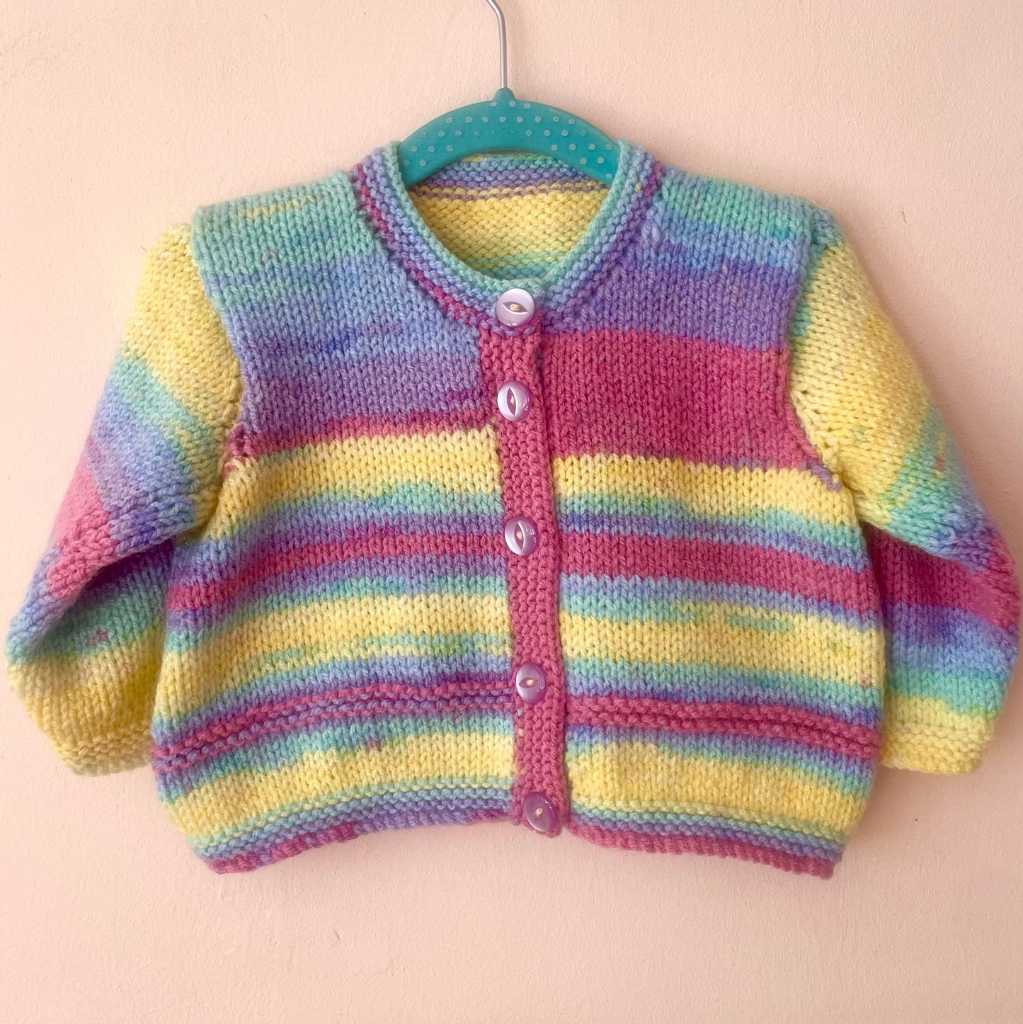 "Loved” Handmade Cardigan Size Approx 1-2 Years