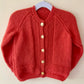 "Pumpkin Spice” Handmade Cardigan Size Approx 2-3 Years
