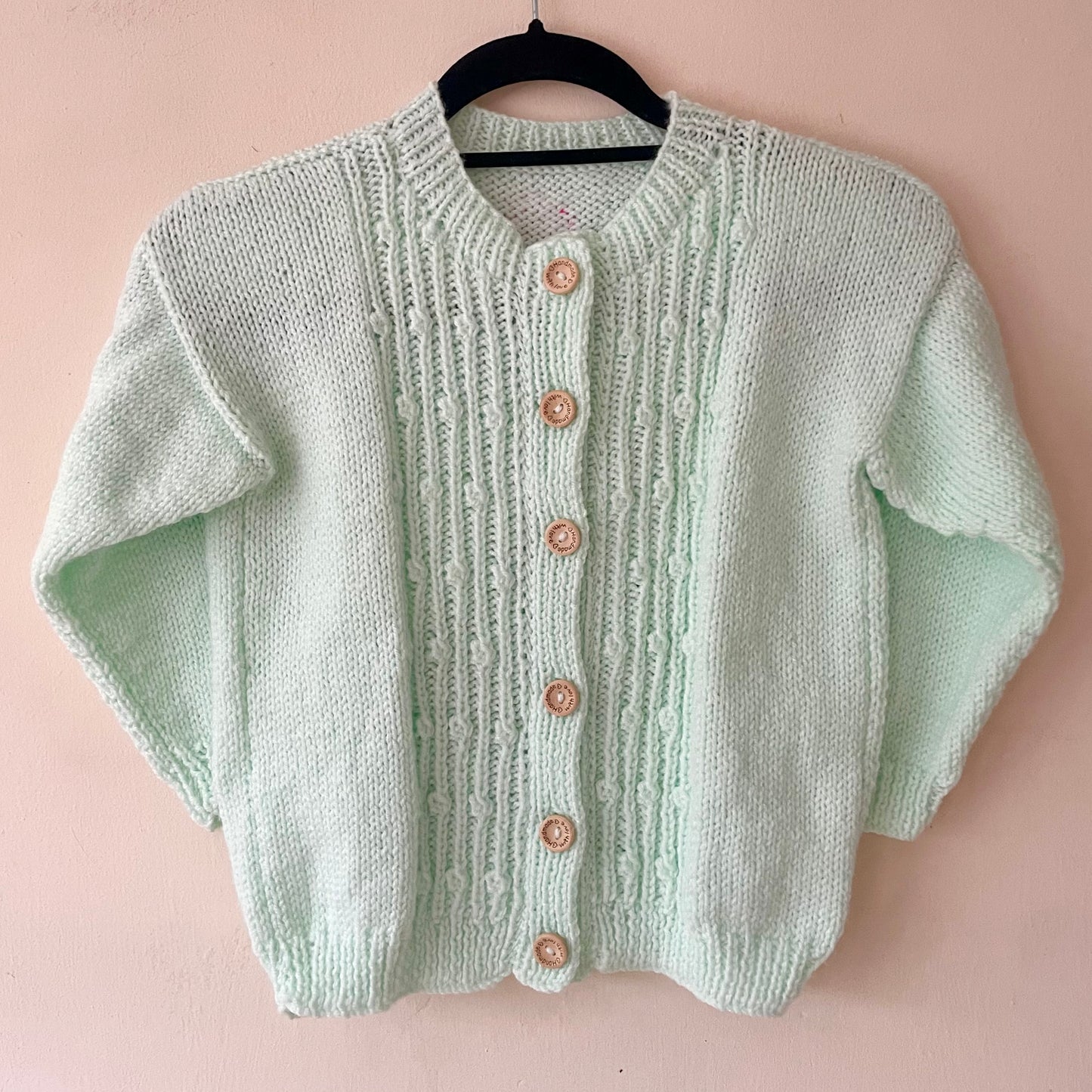 Balloon House Handmade Cardigan Size Approx 6-8 Years