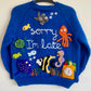 "Sorry I'm Late” Handmade Cardigan Size Approx 6-8 Years