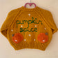 "Pumpkin Spice” Handmade Cardigan Size Approx 1-2 Years