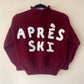 "Apres Ski" Handmade Jumper Size Approx 8-10 Years