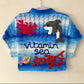 "Vitamin Sea” Handmade Cardigan Size Approx 2-3 Years