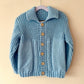 "Ho Ho Ho” Handmade Cardigan Size Approx 3-4 Years