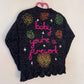 "Baby You're A Firework" Handmade Cardigan Size Approx 3-4 Years