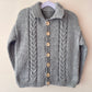 "Pumpkin Season" Handmade Cardigan Size Approx 4-5 Years