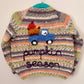 “Pumpkin Season” Handmade Cardigan Size Approx 1.5-2.5 Years