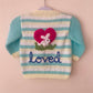 "Loved” Handmade Cardigan Size Approx 6-18 Months