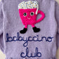 "Babyccino Club” Handmade Cardigan Size Approx 2-3 Years
