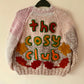 "The Cosy Club” Handmade Cardigan Size Approx 6-8 Years