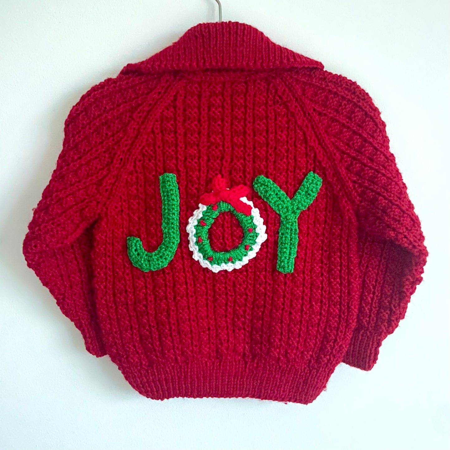 "JOY" Handmade Cardigan Size Approx 1.5-2.5 Years