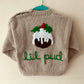 "Lil Pud" Handmade Beige Jumper Size Approx 1-2 Years