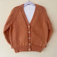 "Pumpkin Season” Handmade Cardigan Size Approx 5-7 Years