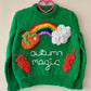 “Autumn Magic” Handmade Jumper Size Approx 3-4 Years