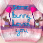 "Some Bunny Loves You” Handmade Cardigan Size Approx 2-3 Years