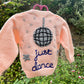 "Just Dance" Handmade Cardigan Size Approx 18 months to 2.5 Years